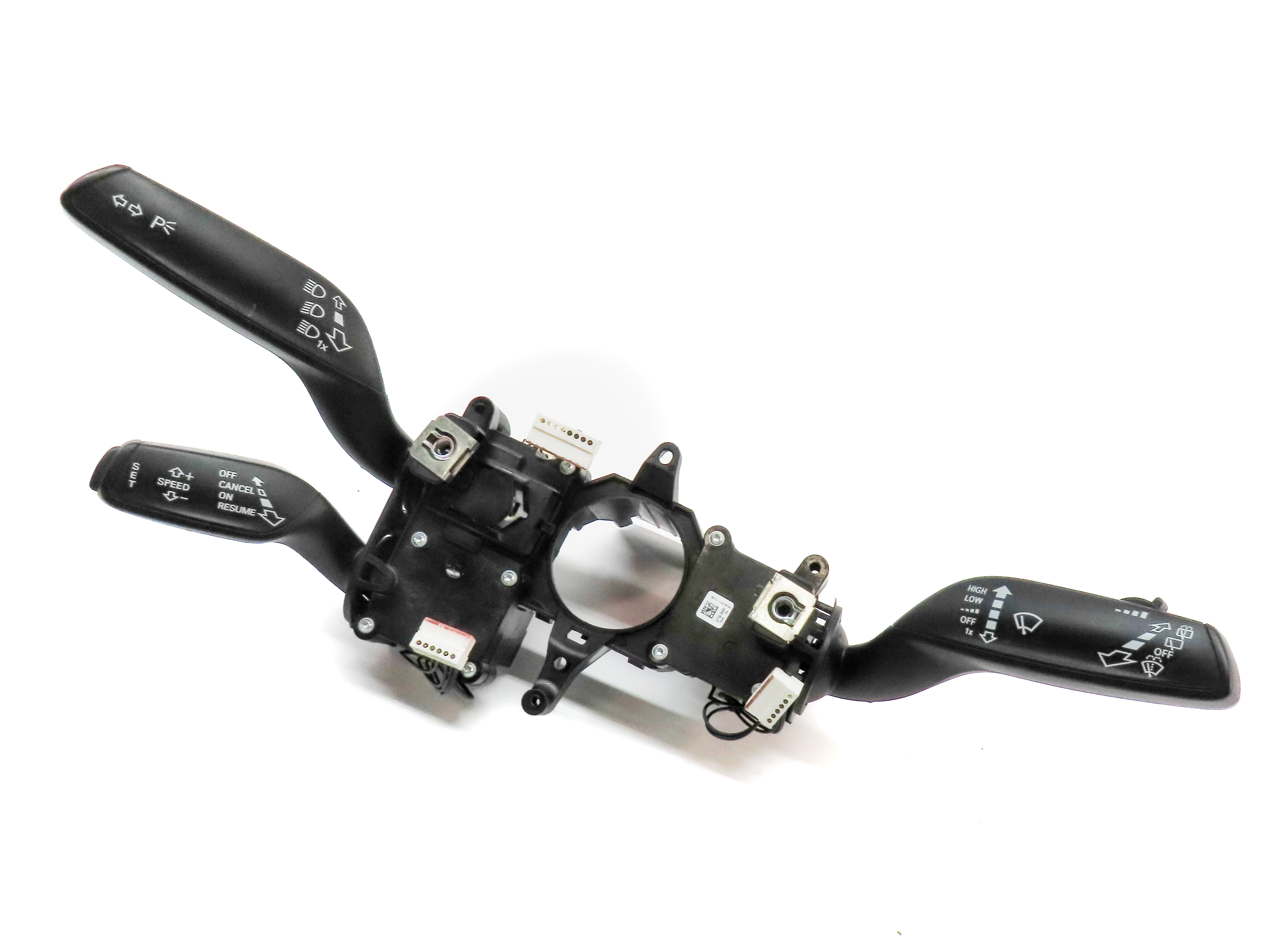 2015-2018 AUDI Q3 (8U) STEERING COLUMN BLINKER WIPER CRUISE COMBINATION SWITCH — exact item pictured